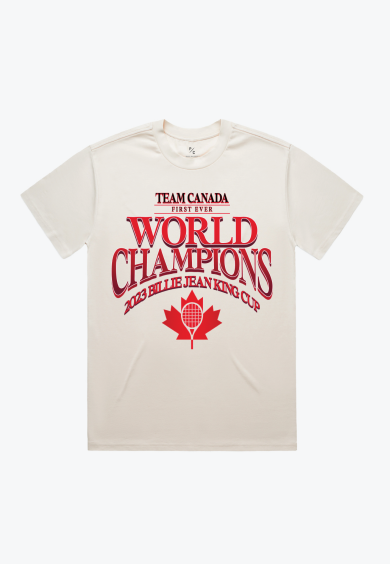 T-shirt Billie Jean King Cup Champions (anglais)