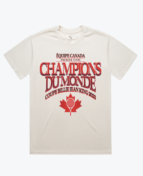 Billie Jean King Cup Champions T Shirt FR