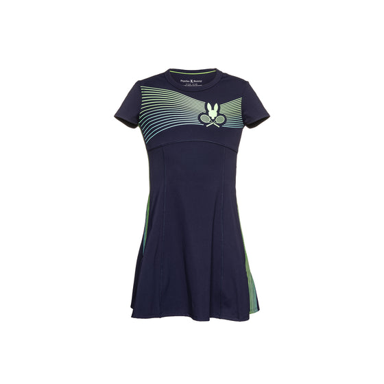 NBO | Psycho Bunny Ball Crew Girls Dress (FRENCH)