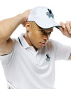 2026 NBO | Psycho Bunny Ball Crew Men's Baseball Cap - White (ENG)