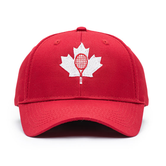 Casquette pour enfants avec logo de l’appli Tennis Canada — rouge