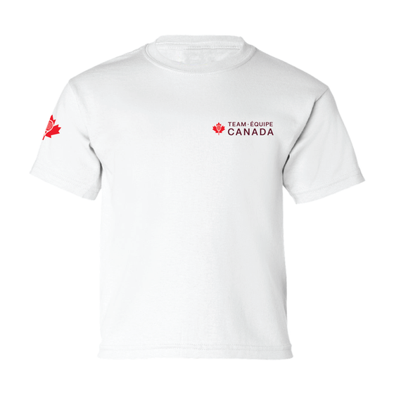 T-shirt unisexe Équipe Canada — enfants