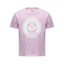 T-shirt pour enfants avec logo TC — rose pâle